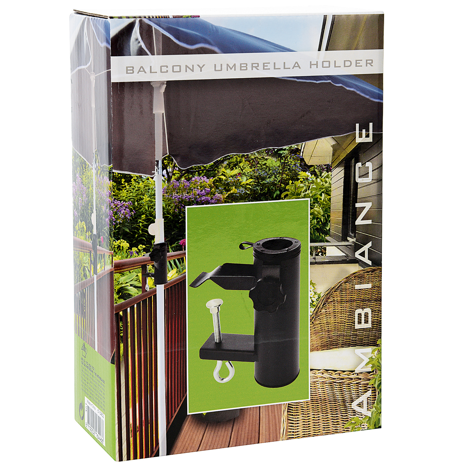 Balkon-Sonnenschirmhalter - anthrazit - Ø 5,4 cm