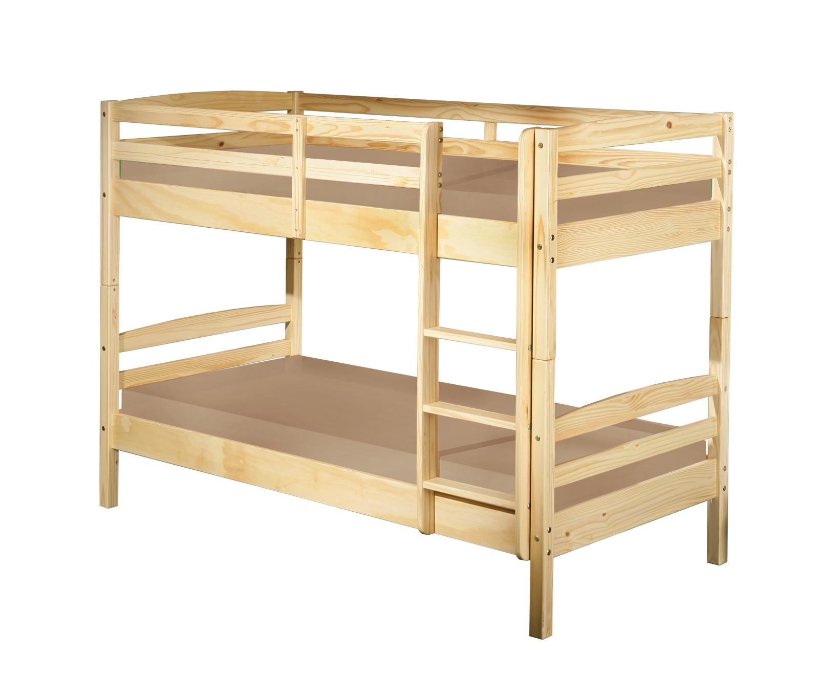 Etagenbett LIVIUS - Kiefer Massivholz - 90x200 cm