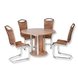 Stuhl - honig-braun - Rattan-Optik