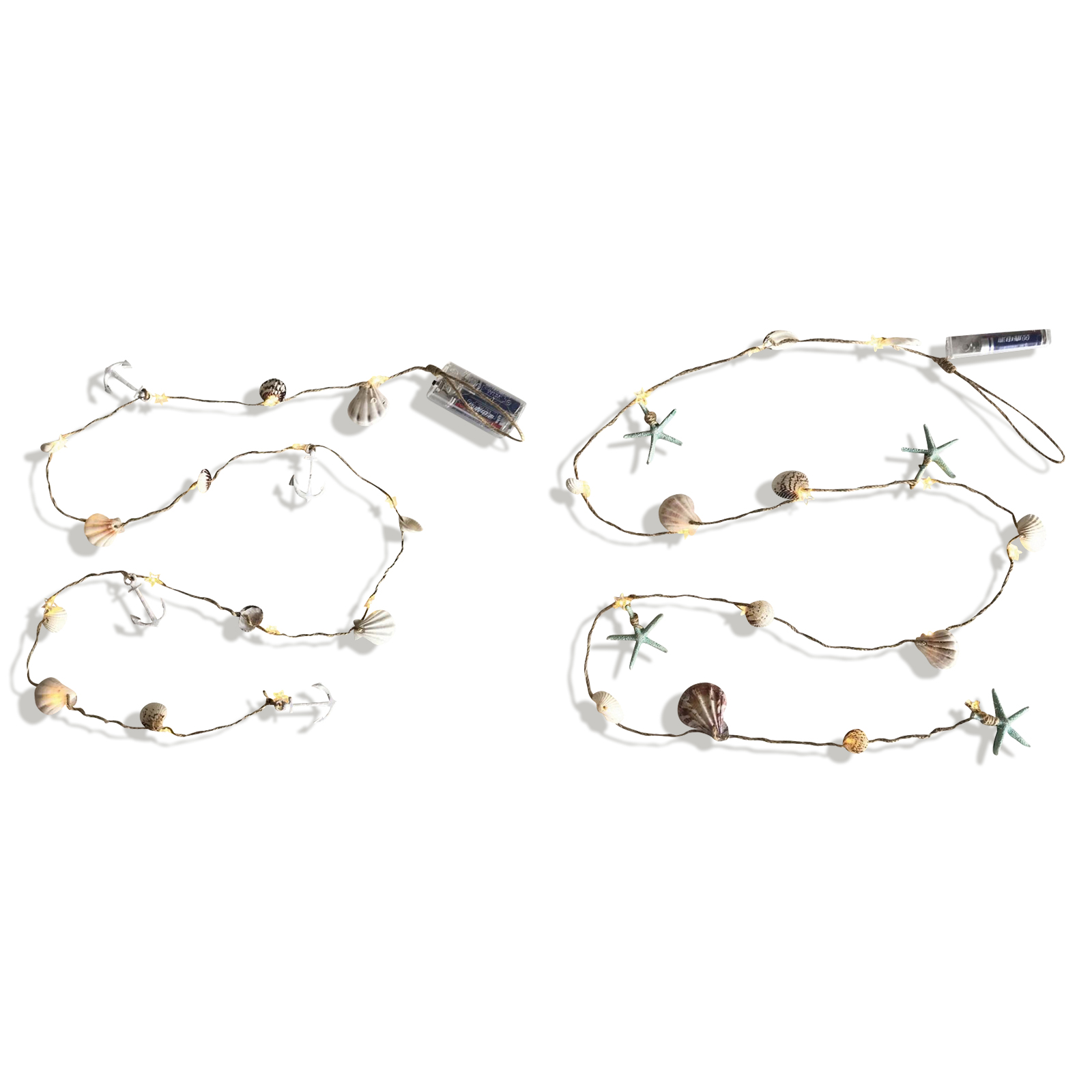 LED-Lichterkette - sommerliche Anhänger - 150 cm