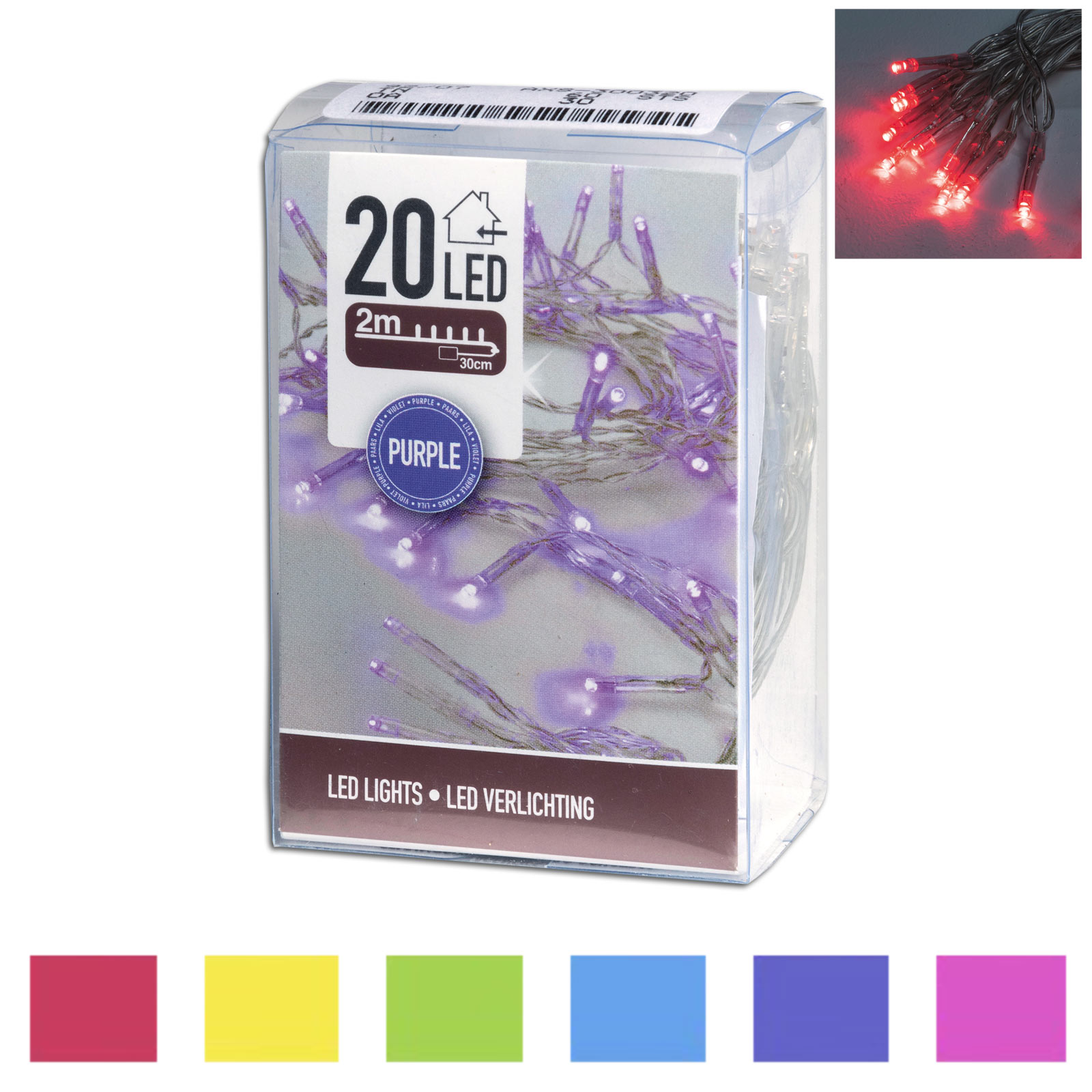 LED-Beleuchtung - sortiert - 2 Meter