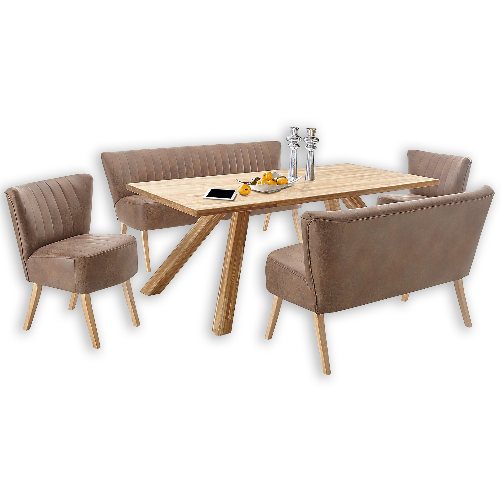 Bank - Vintage Tobago - Massivholz - 182 cm