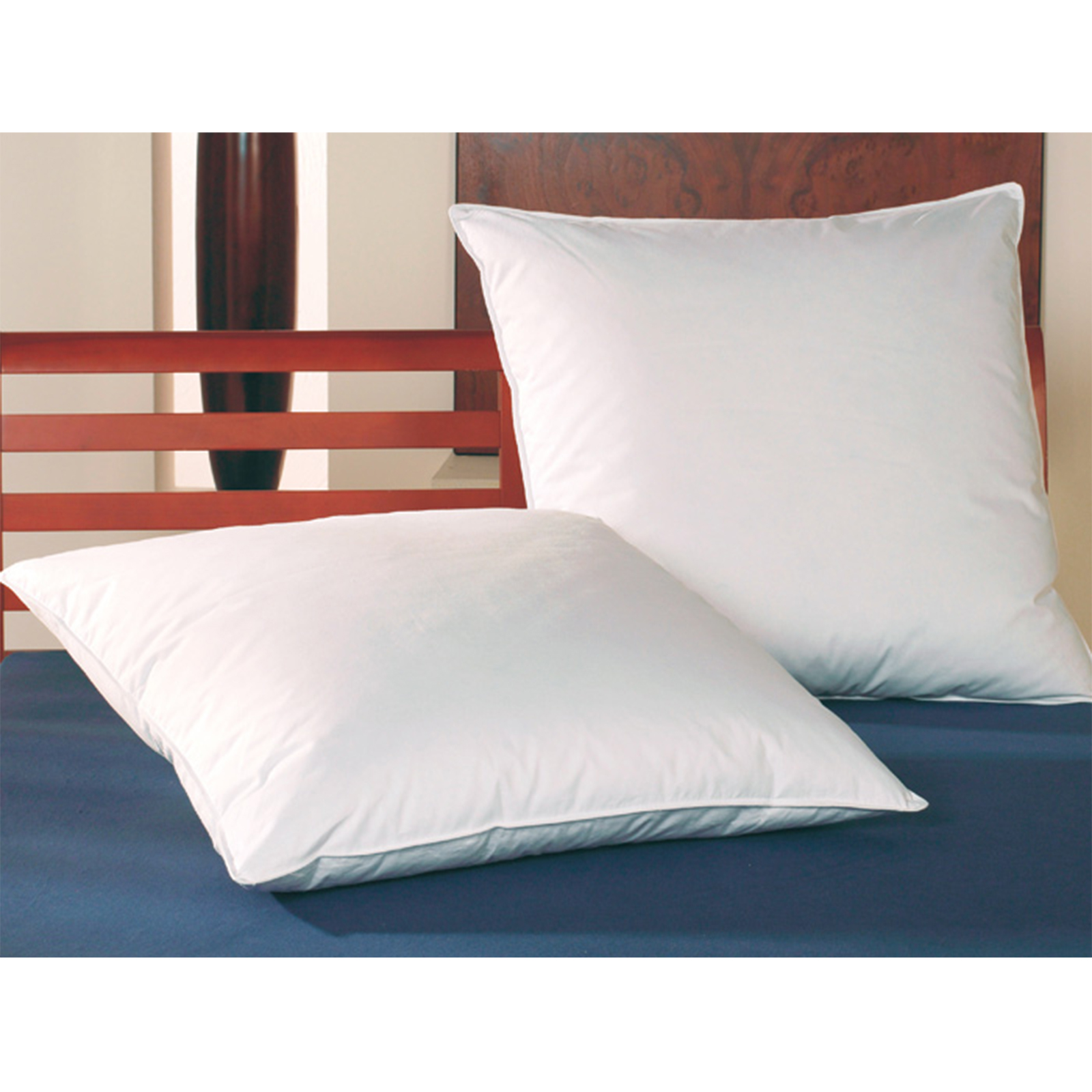 2er Pack Kopfkissen - Microfaser - 80x80 cm