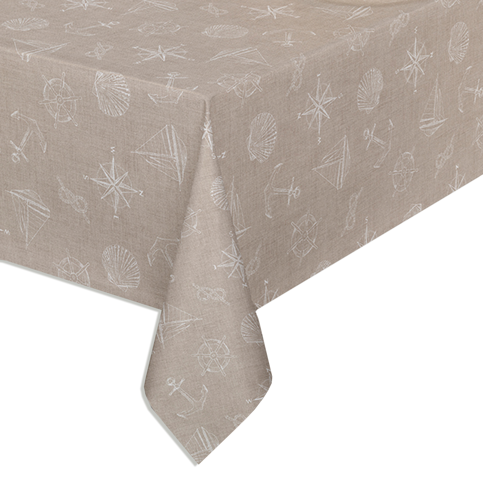 Tischdecke - beige - 140 cm breit