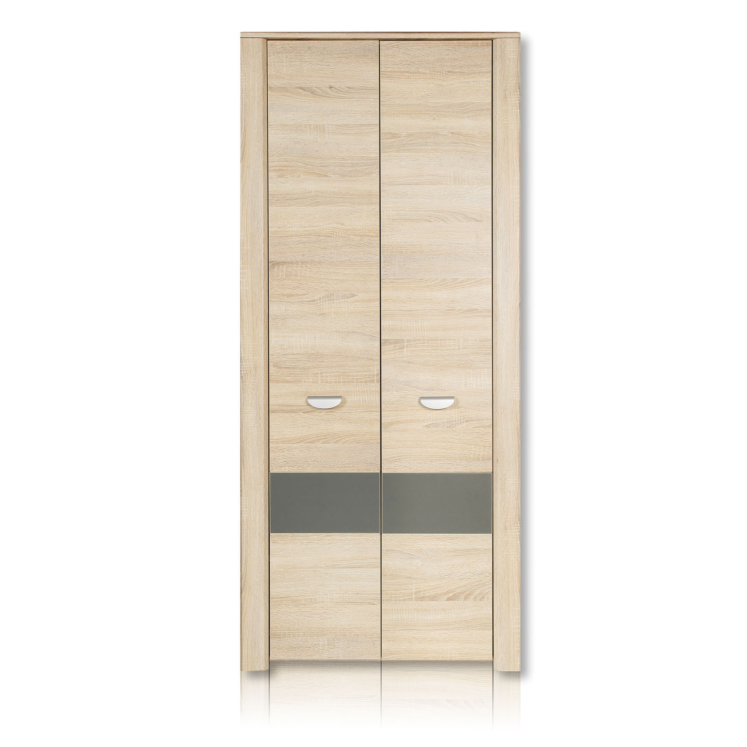 Kleiderschrank - Sonoma Eiche-anthrazit