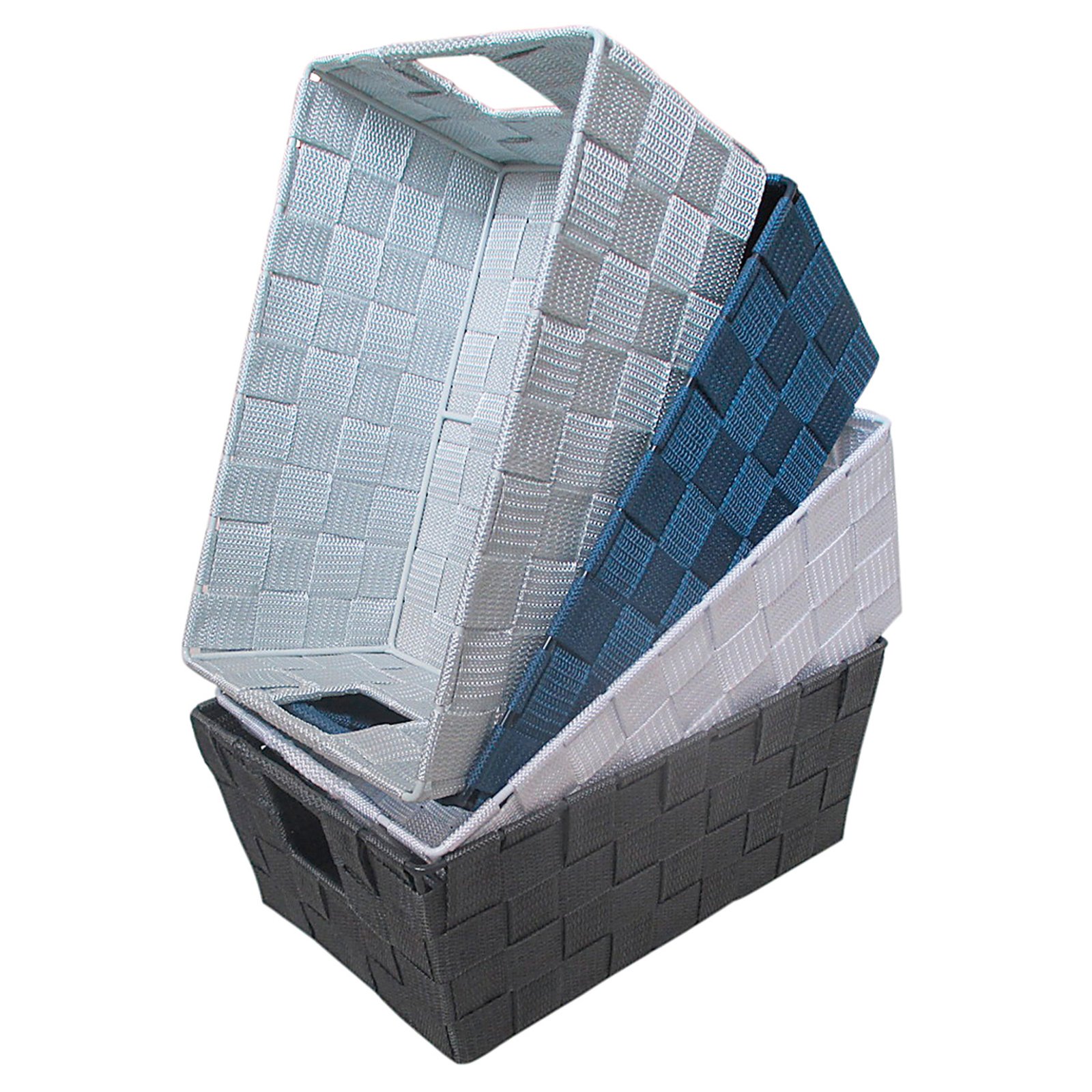 Aufbewahrungskorb - 4-fach sortiert - 35x16 cm | Online bei ROLLER