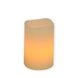 LED-Kerze - creme - mit Flackereffekt - 5 cm
