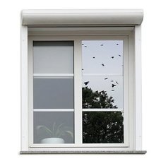 d-c-fix Fensterfolie Motive mit Blumen Tord weiß Sichtschutz Klebefolie