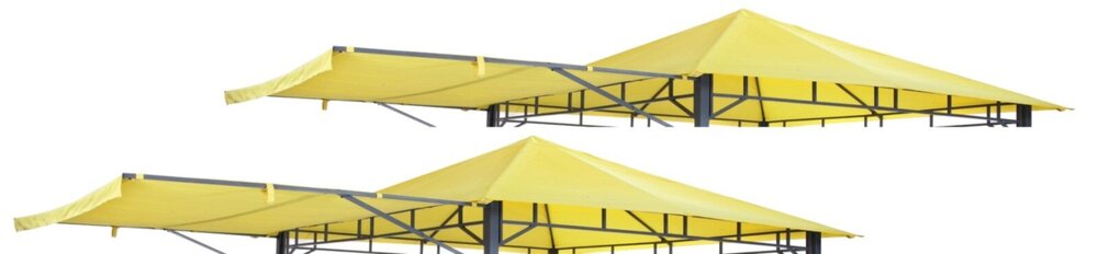 2 Dächer passend für Pavillon LEHUA gelb Online bei ROLLER kaufen
