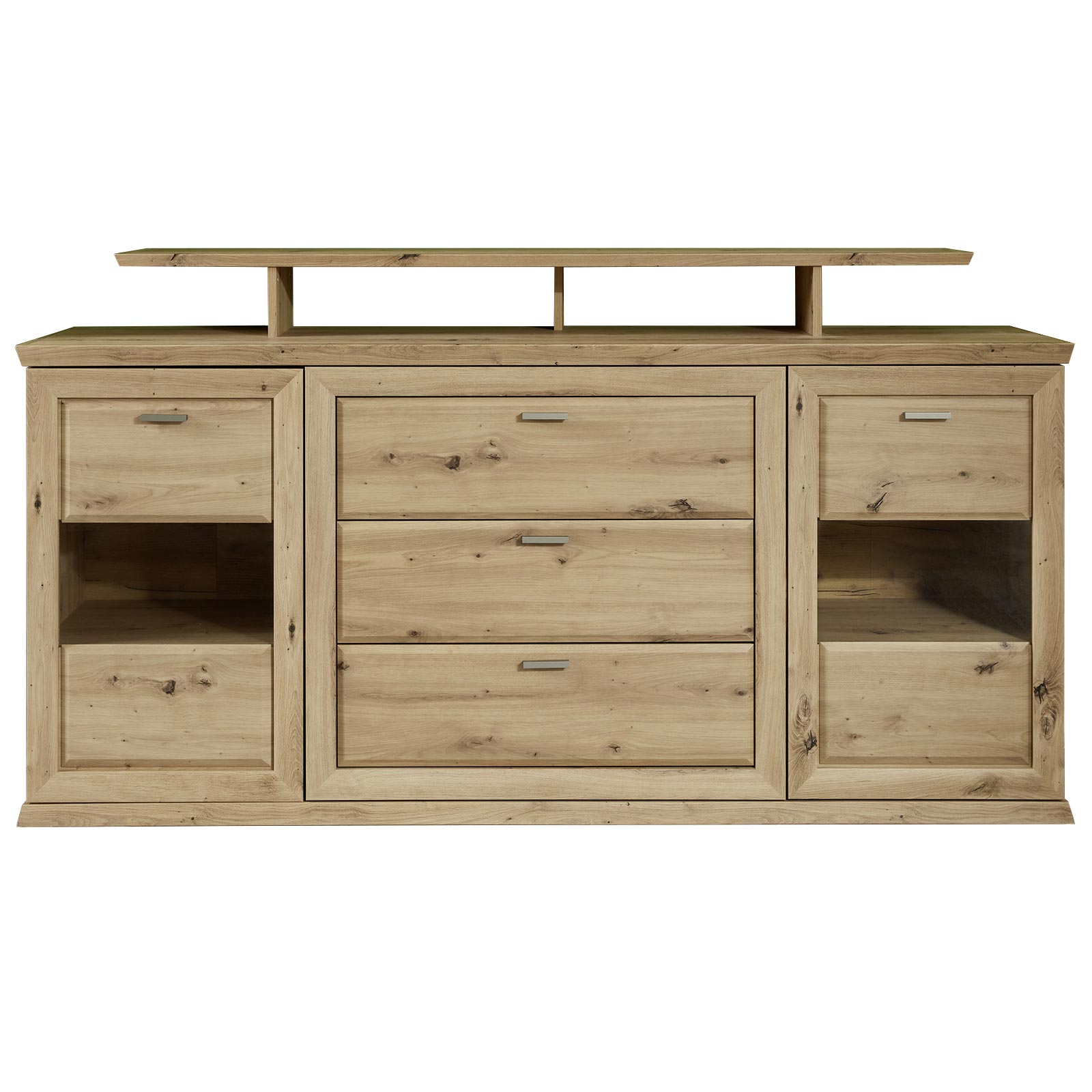 Sideboard - Artisan Eiche - mit Aufsatz - 195 cm