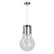 Pendelleuchte DAMIRA - Nickel matt - Glas