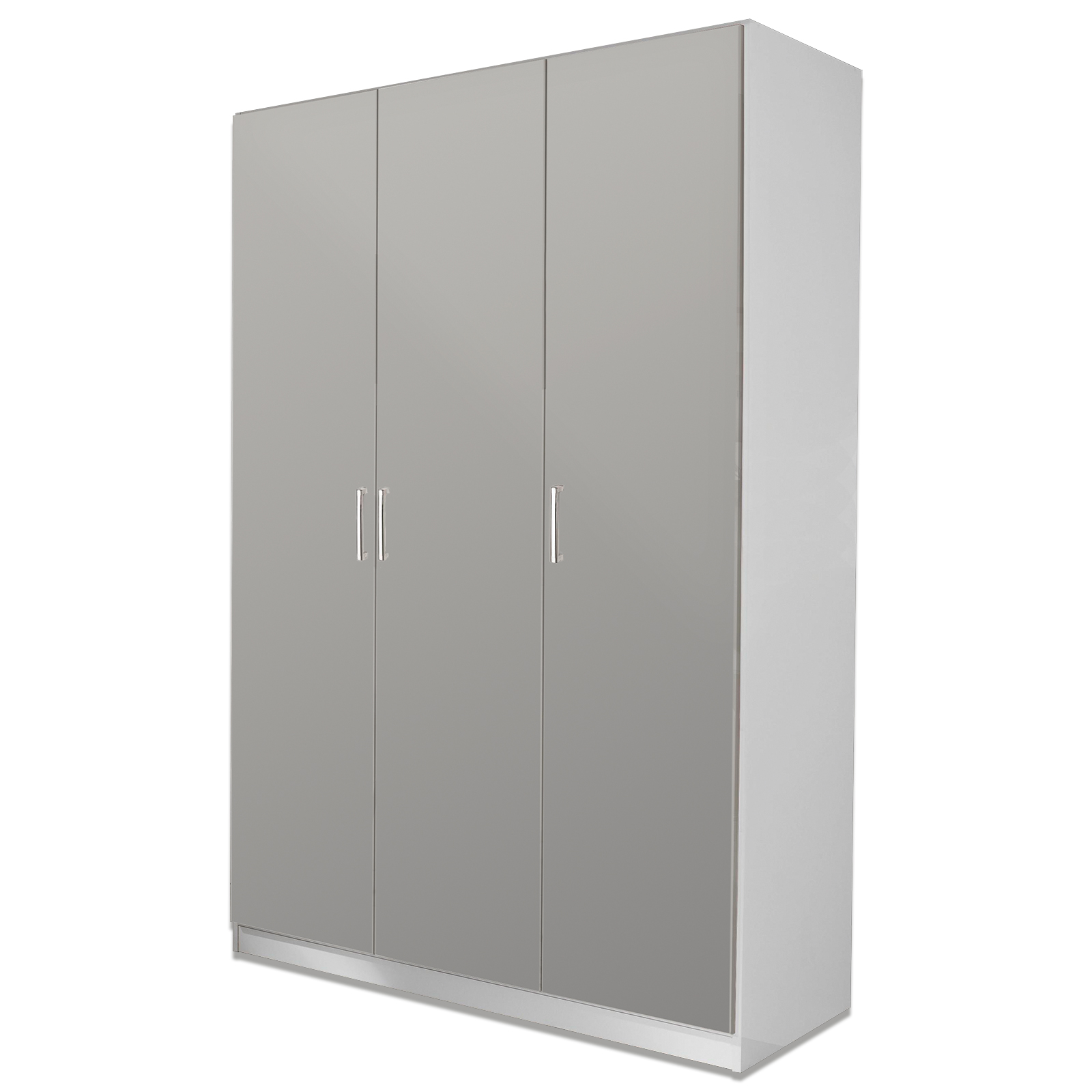 Drehtürenschrank - grau-weiß - 9 Türen Drehtürenschrank - grau-weiß - 9 Türen