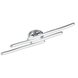 LED-Deckenleuchte - Chrom - warmweiß