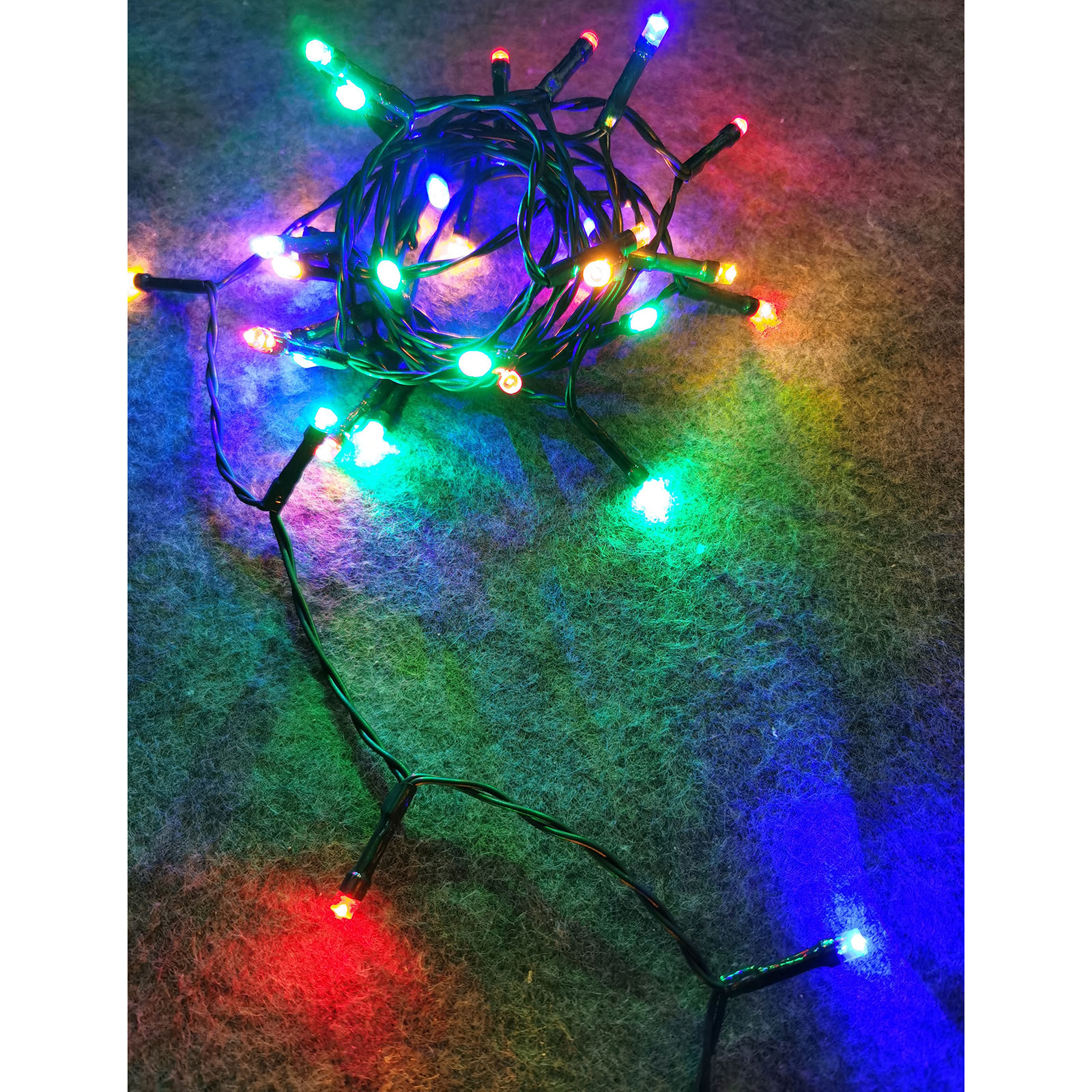 LEDLichterkette mit Timer bunt 600 cm Online bei ROLLER kaufen