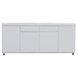 Sideboard - weiß Hochglanz - 4 Türen - 193 cm breit