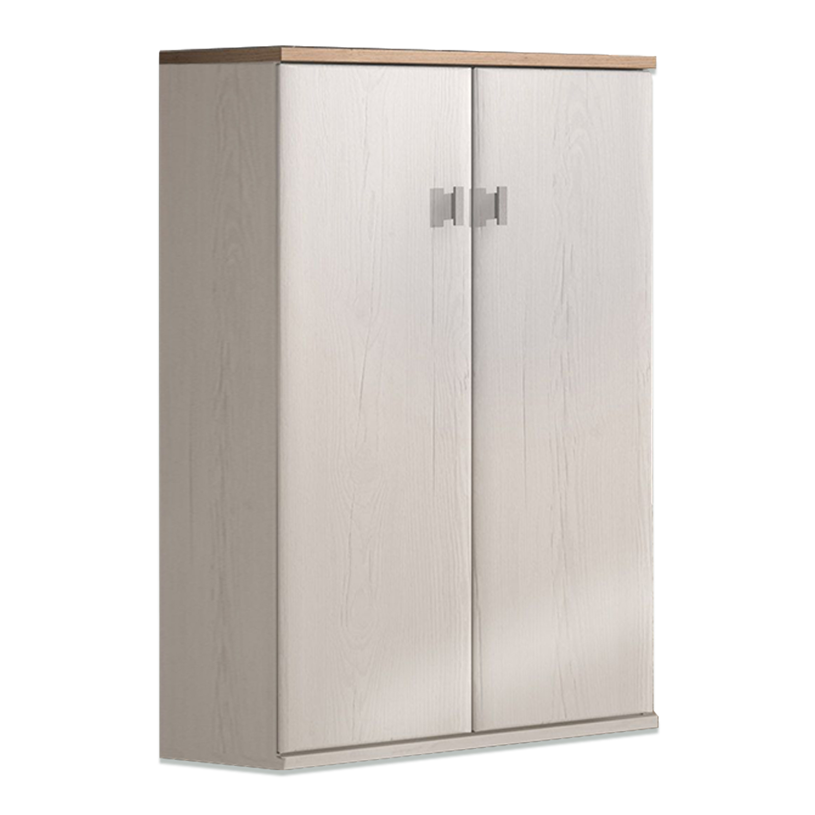 Highboard - Pinie Vintage-Wildeiche - 132 cm hoch