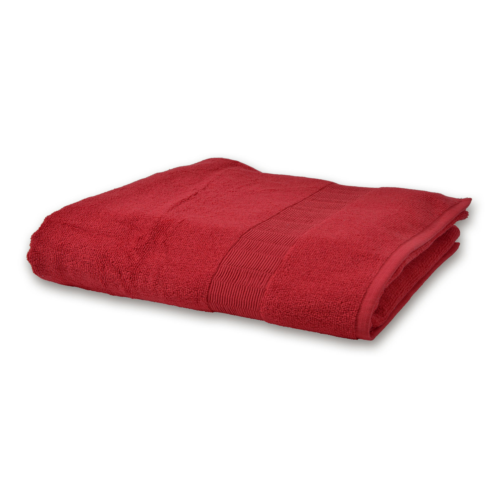 Calimosa Handtuch - dunkelrot - Baumwolle - 50x100 cm