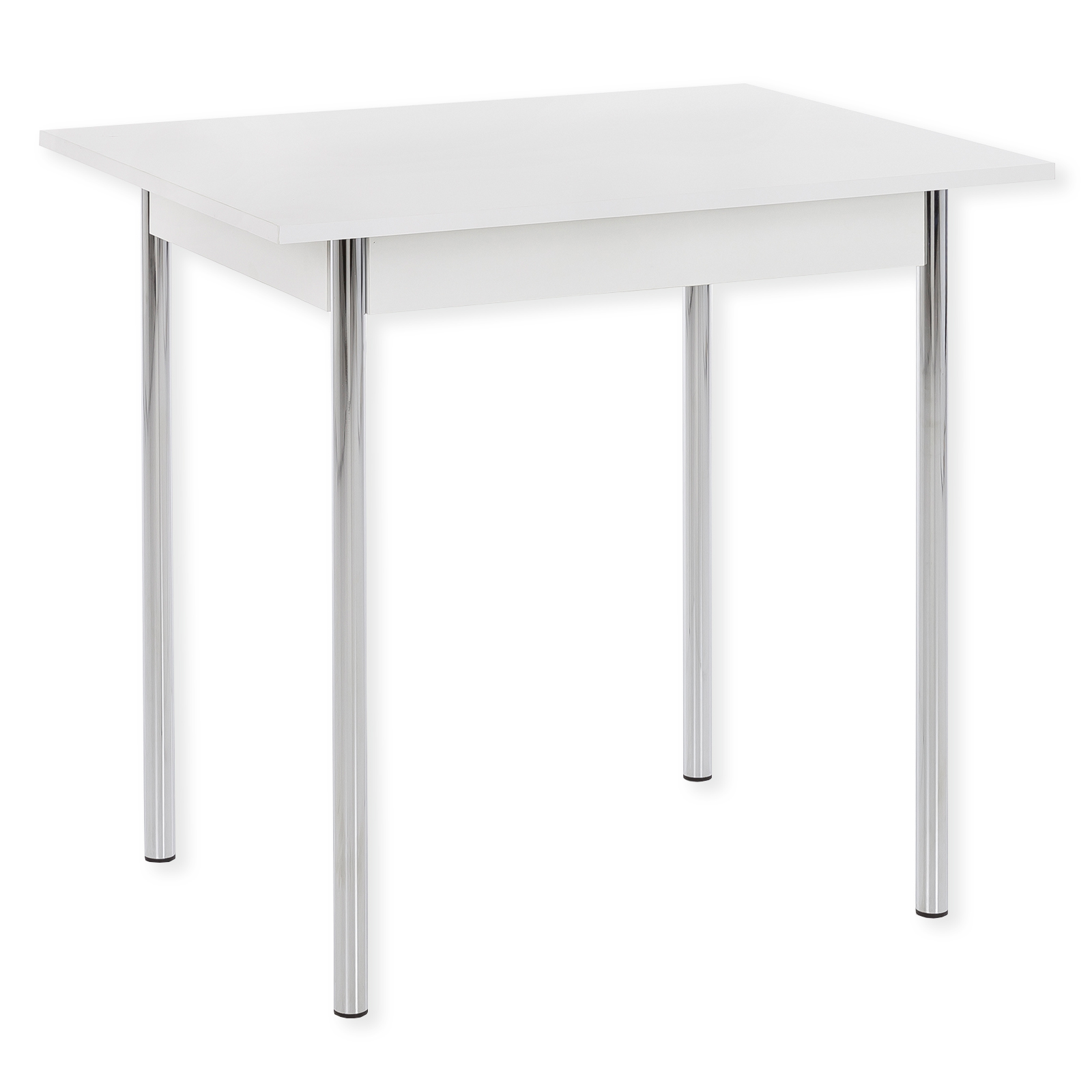 Küchentisch weiß chromfarben 90x65 cm Online bei