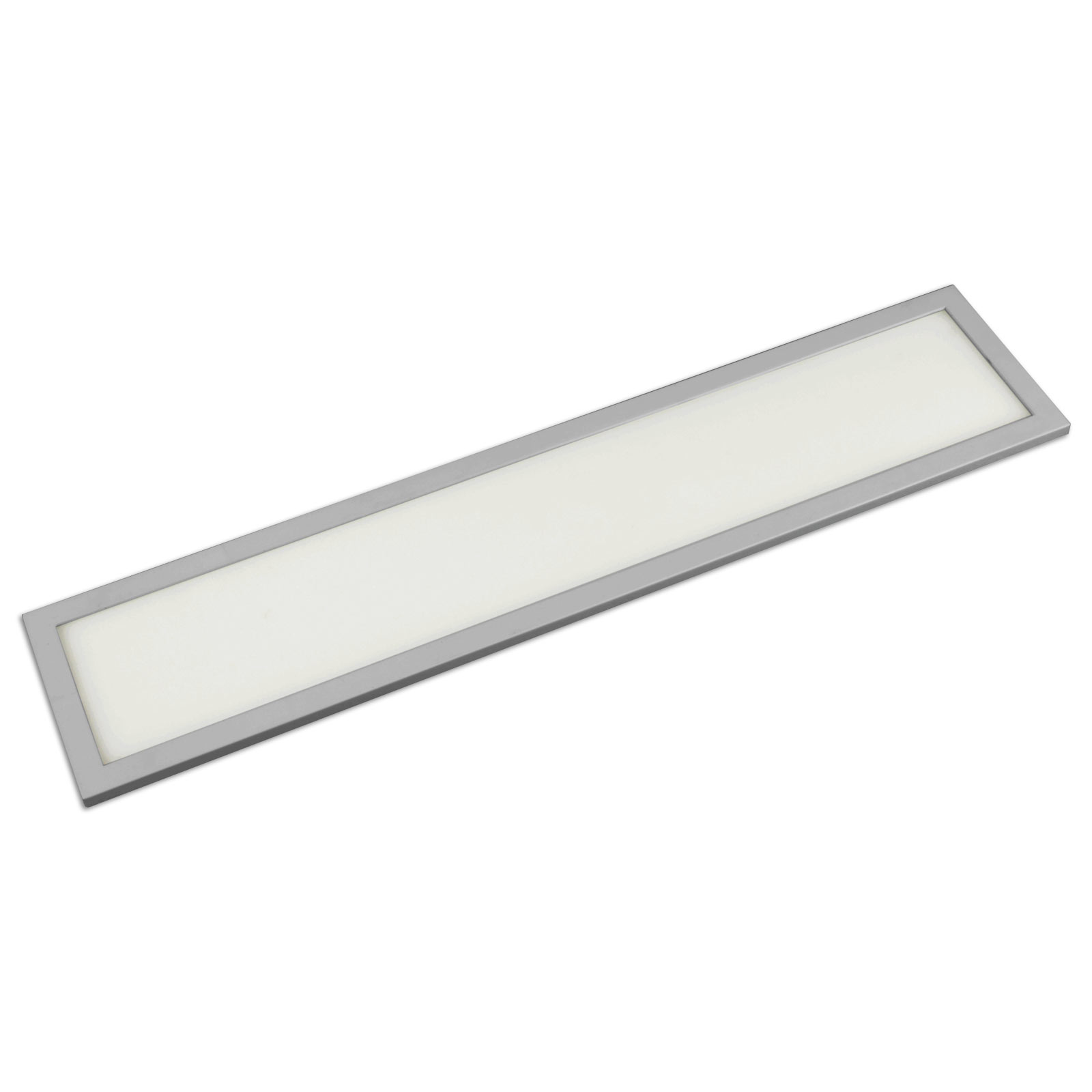 LED-Unterbauleuchte - silber - 45,7x10 cm kaltweiß