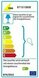 LED-Deckenleuchte - Messing-matt - 180 cm breit