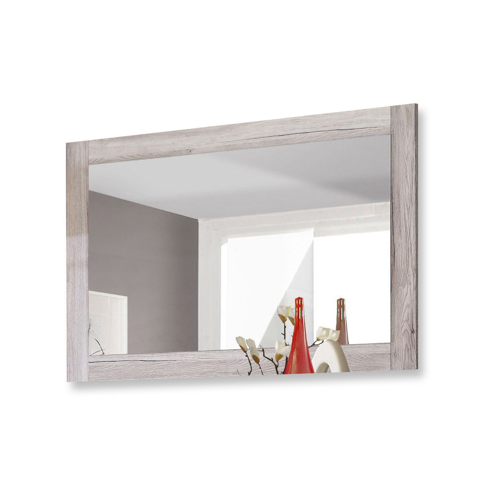 Spiegel - Sandeiche - 116 cm breit