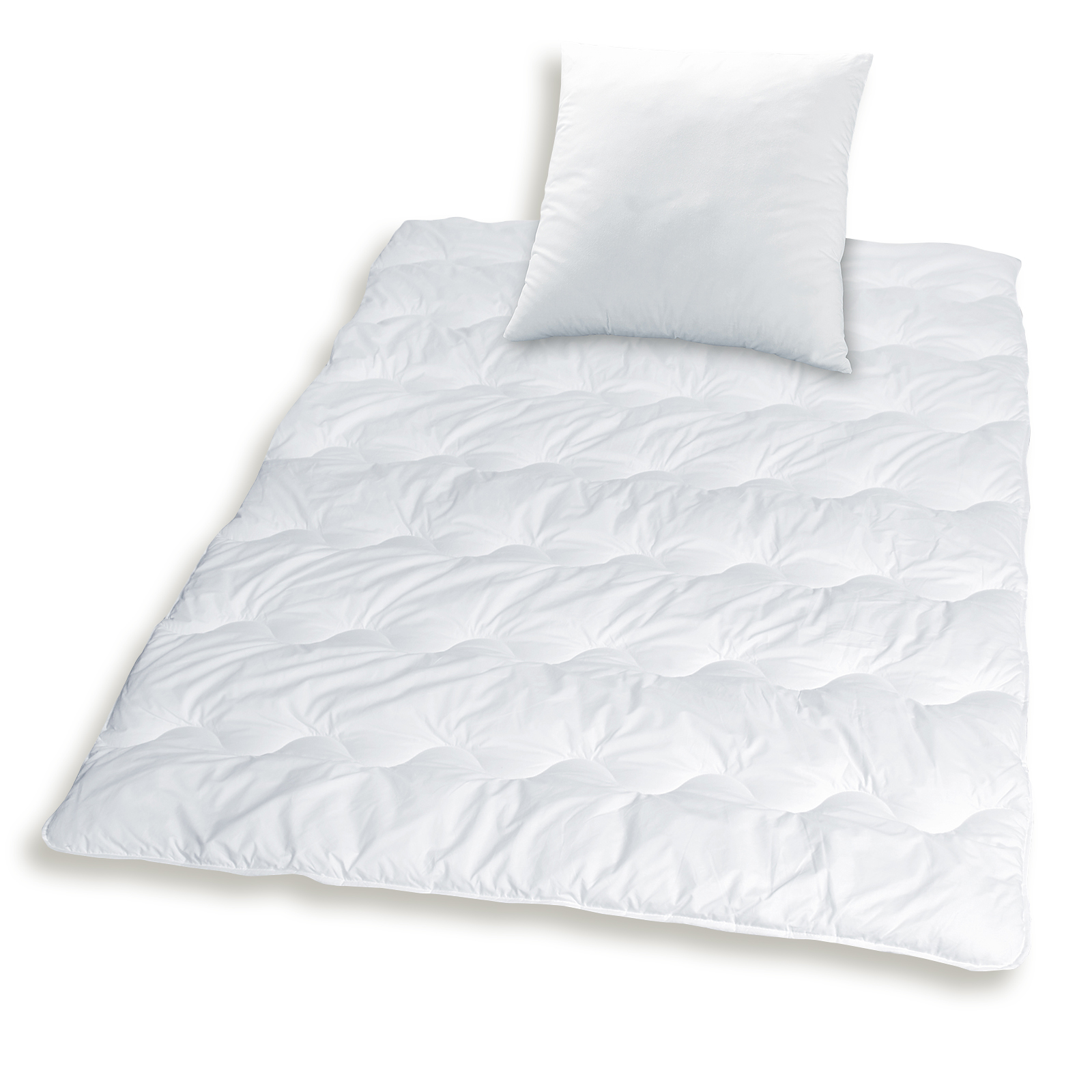 Betten-Set 1392 - weiß - 135x200 cm