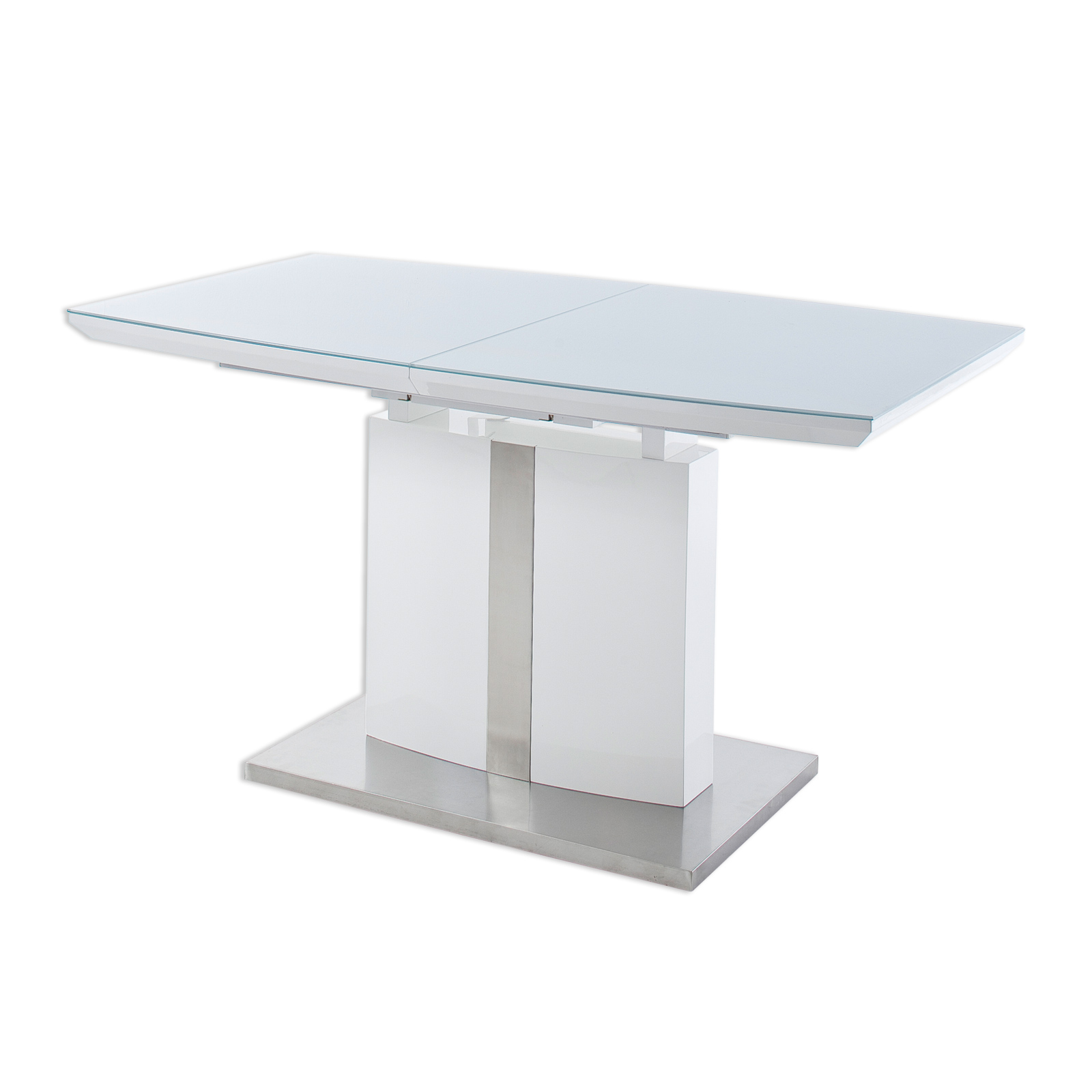 Esstisch Ausziehbar Glas Weiss Zuhause