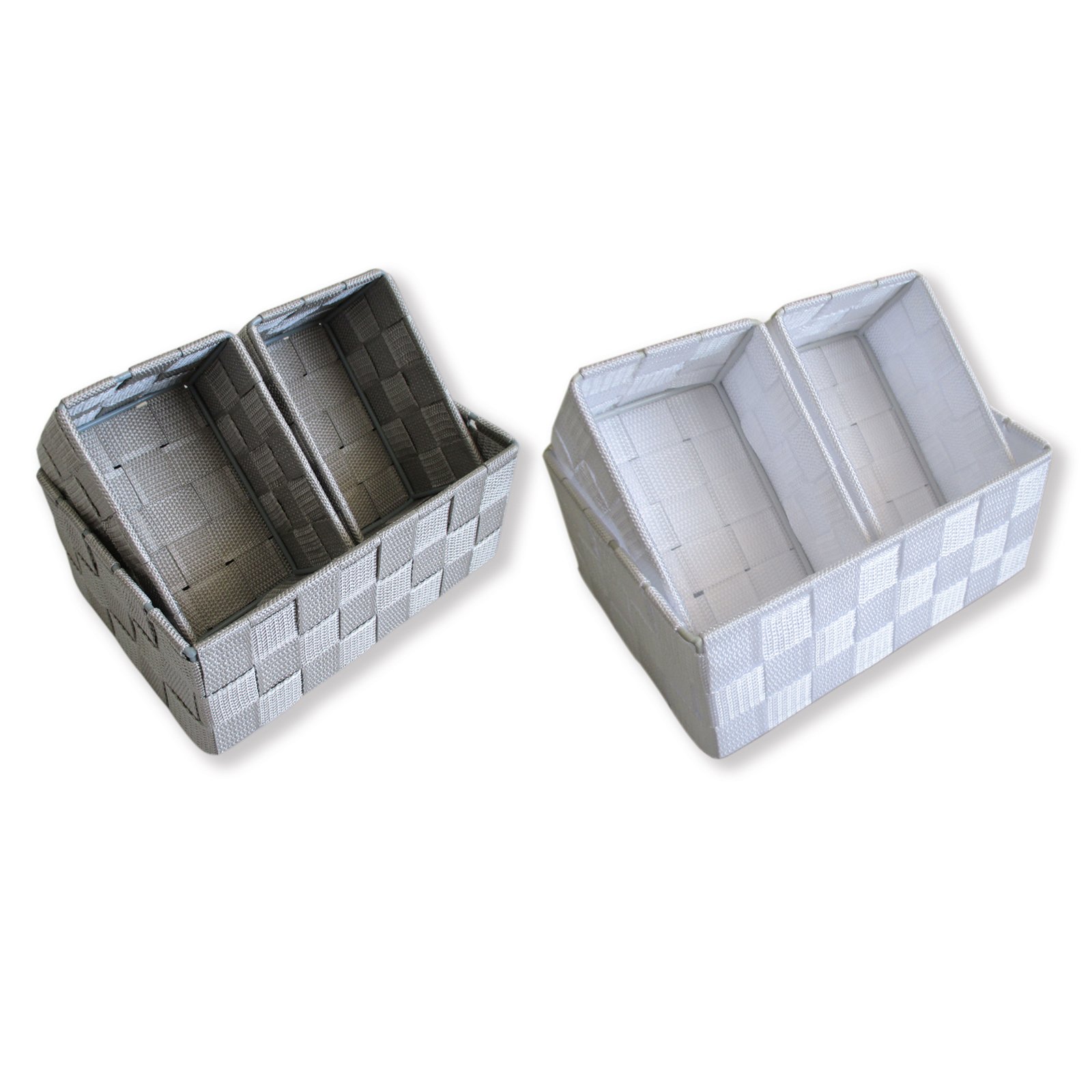 Aufbewahrungskörbe - keine Farbauswahl - 3-teilig | Dekorative Boxen