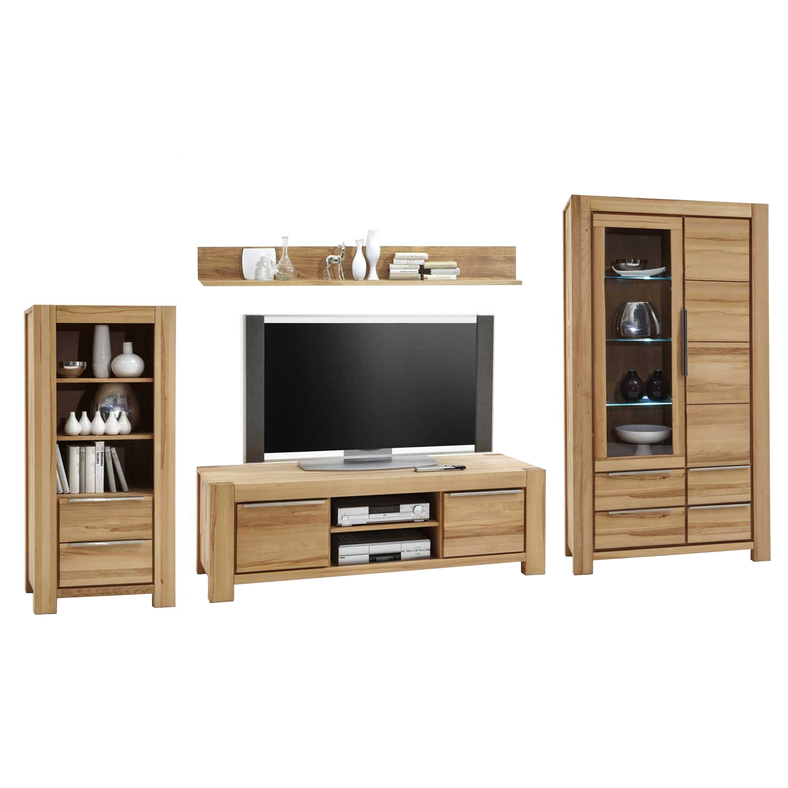 Regal - Kernbuche massiv - 66 cm