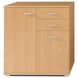 Kommode - Buche - Türen und Schubladen - 71 cm breit