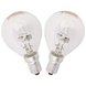 2er Pack Leuchtmittel Tropfen - E14 - 30 W - warmweiß