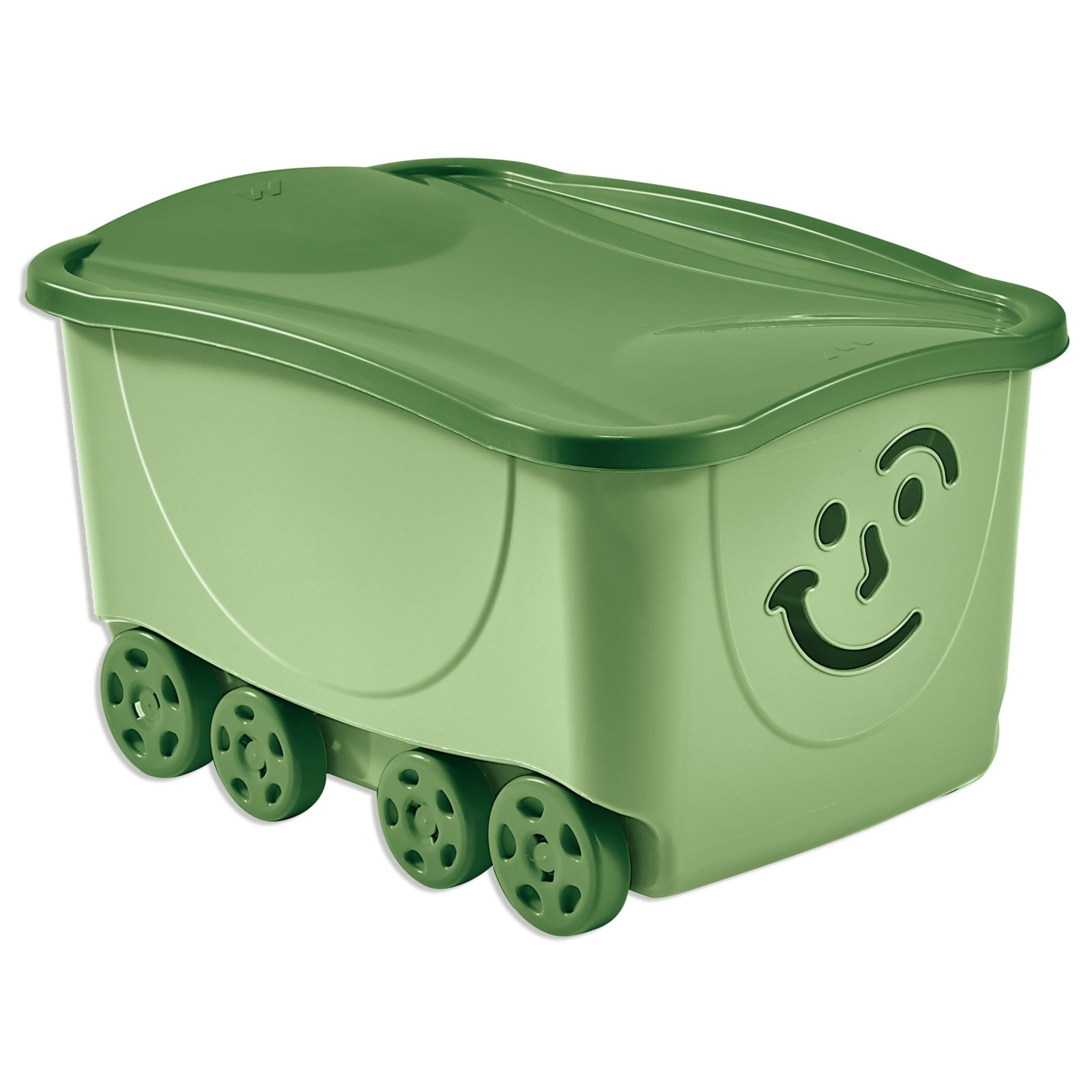 Rollbox - pastell grün - mit Deckel | Online bei ROLLER kaufen