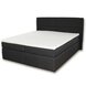 Boxspringbett - schwarz - H3 - 180x200 cm