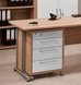 Rollcontainer - Sonoma Eiche - 48 cm breit