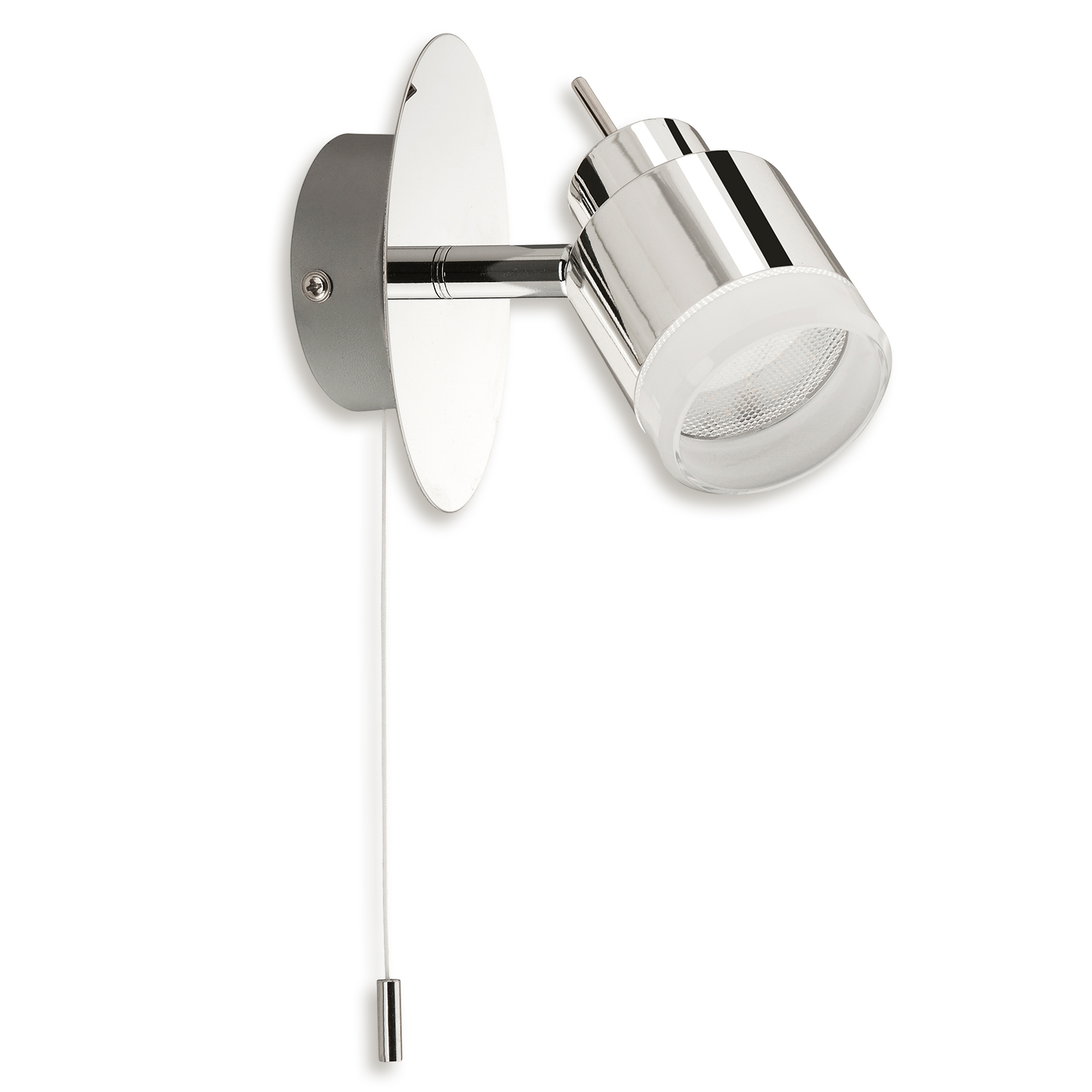 LED-Bad-Wandleuchte - Chrom-weiß - 1-flammig | Online bei ROLLER kaufen