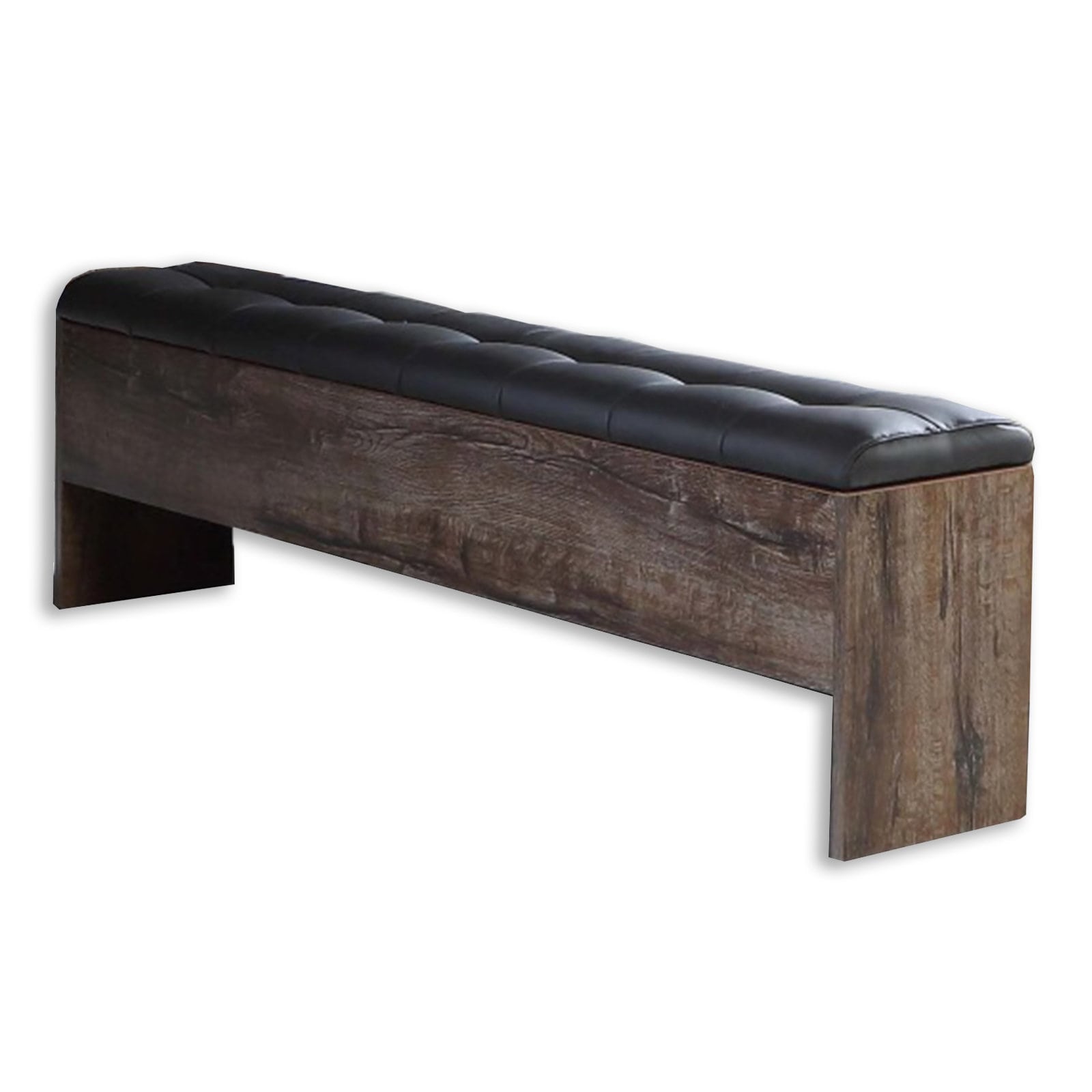 Bettbank - Schlammeiche-Schwarzeiche - 185 cm