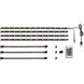 LAMPURA LED-RGB-TV-Beleuchtung - 4 Stripes - dimmbar