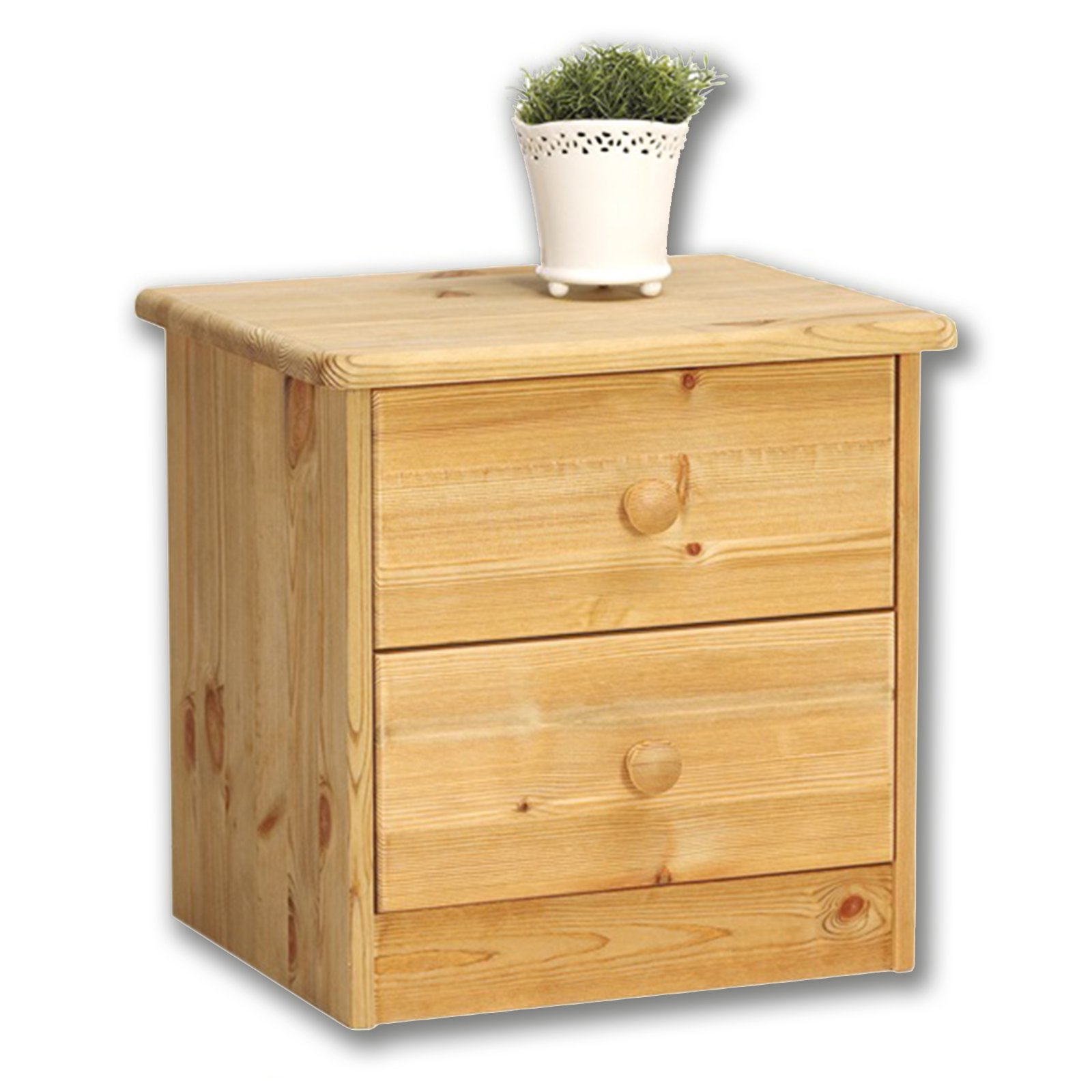 Nachttisch MARIO - Kiefer Massiv - gelaugt-geölt - 41 cm ... Nachttisch MARIO - Kiefer Massiv - gelaugt-geölt - 41 cm ...