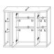 Spiegelschrank - weiß - mit Beleuchtung - 65 cm breit
