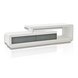 Lowboard - weiß - grau - Touch-open - 170 cm breit