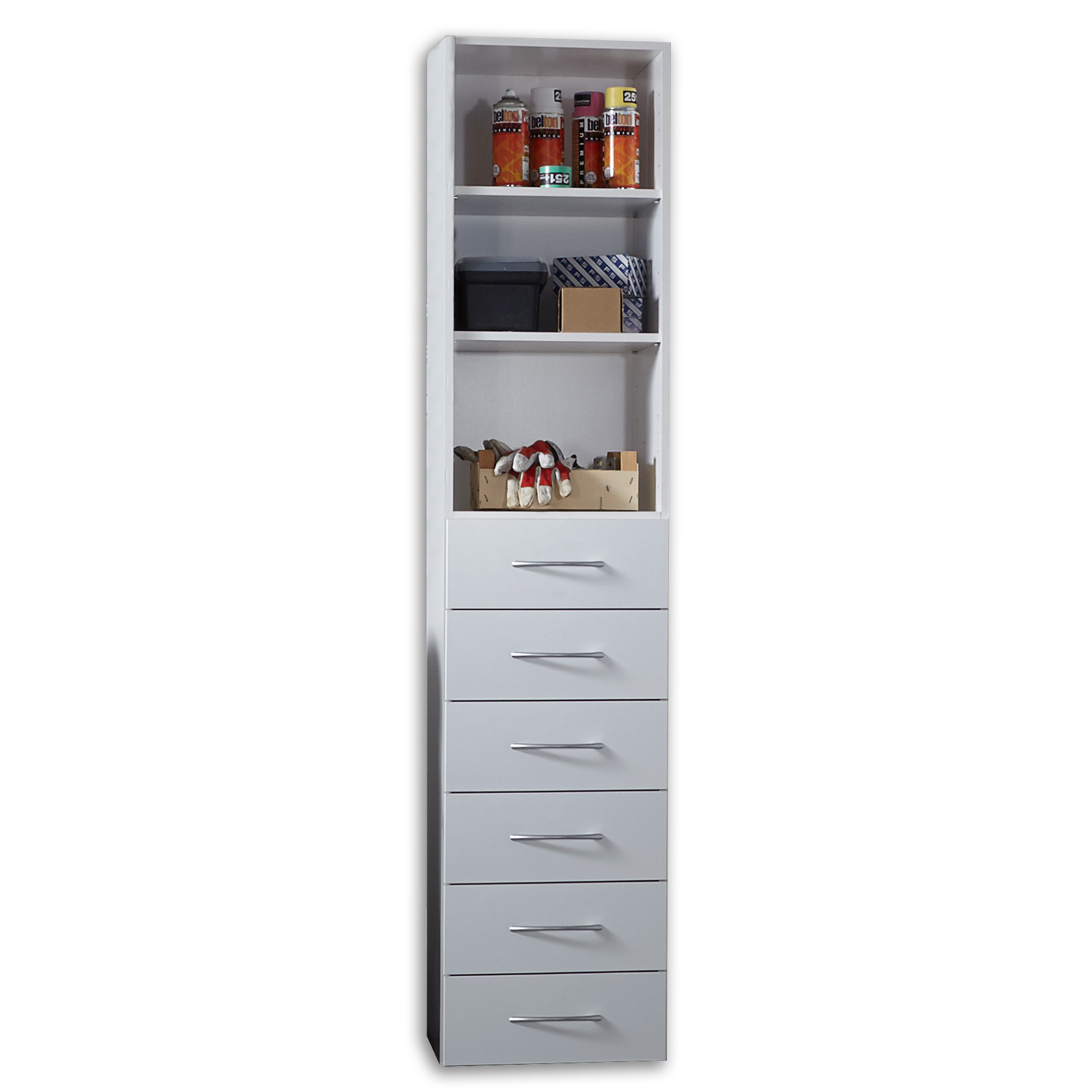 Regal weiß 40x185x40 cm Online bei ROLLER kaufen