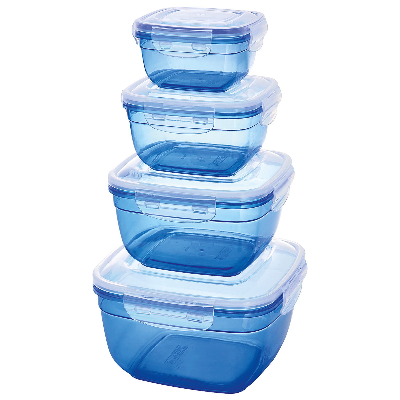 Vorratsdosen-Set - blau - quadratisch | Vorratsdosen & Gläser | Dosen