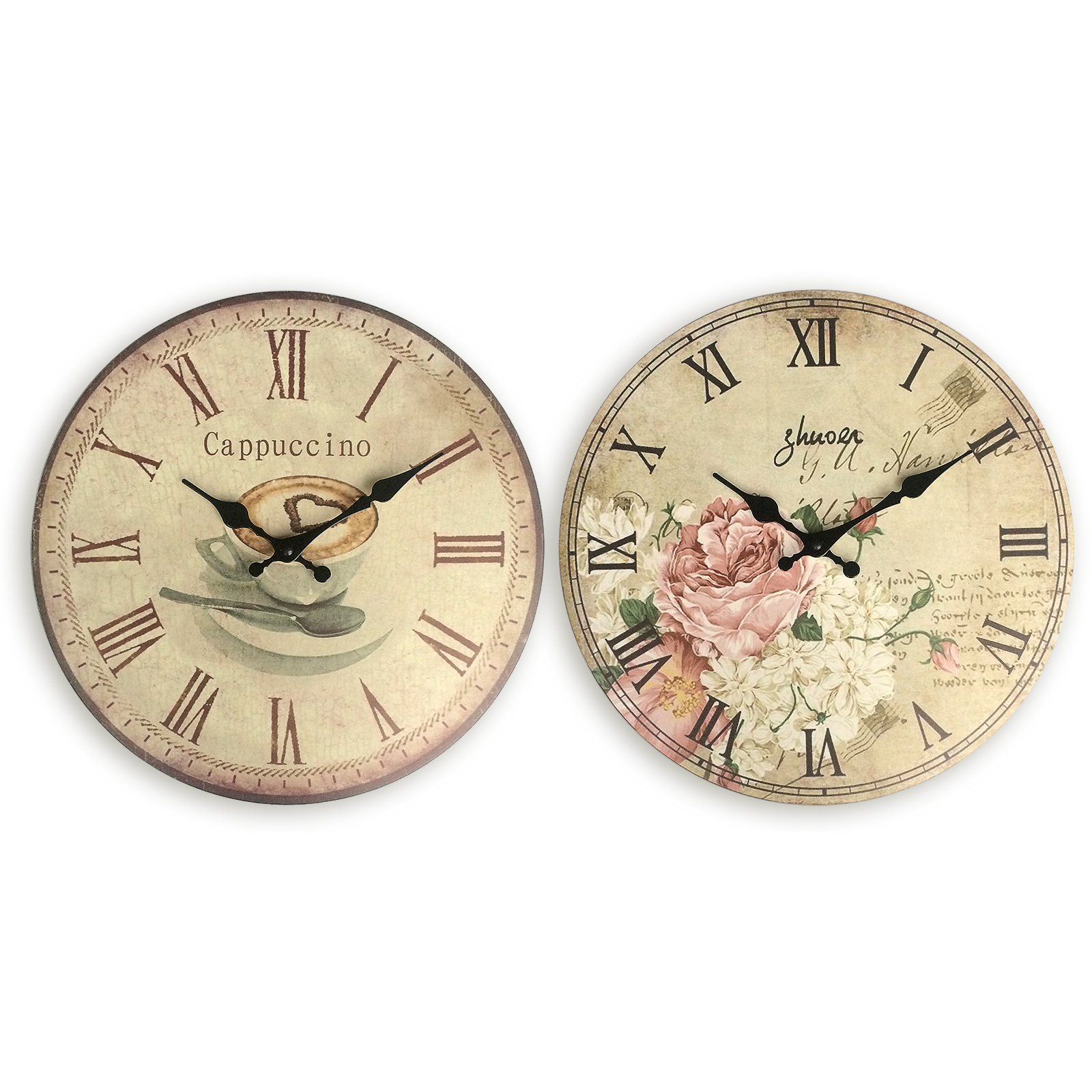 Wanduhr - sortierte Motive - Ø 34 cm