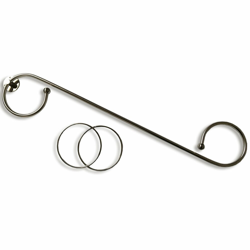 Himmelbett-Set - chrom - 80 cm | Babybetten | Kinderbetten | Betten