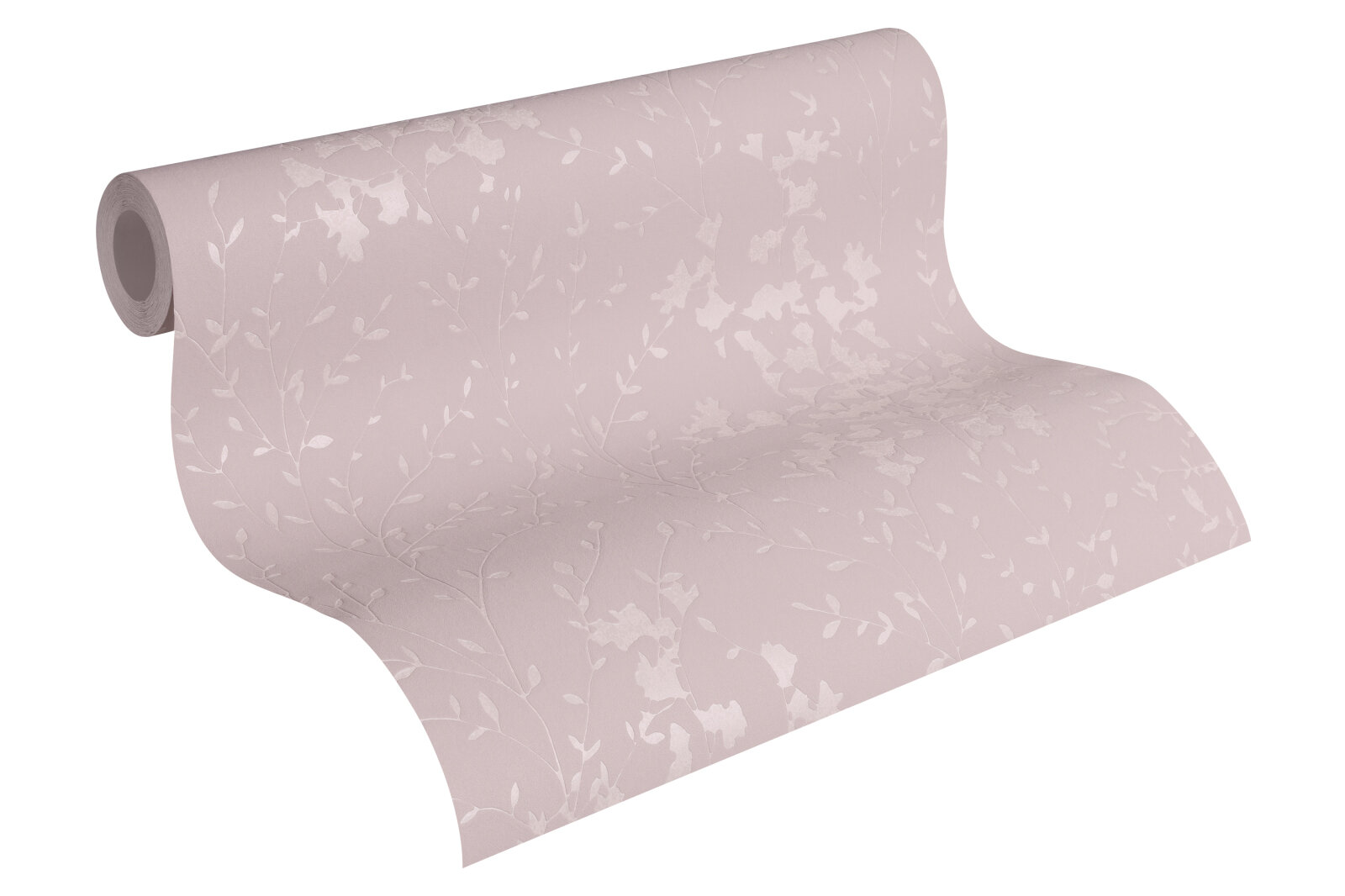 A.S. Creation Vliestapete Designdschungel by Laura N.- braun metallic-rosa - 10 Meter