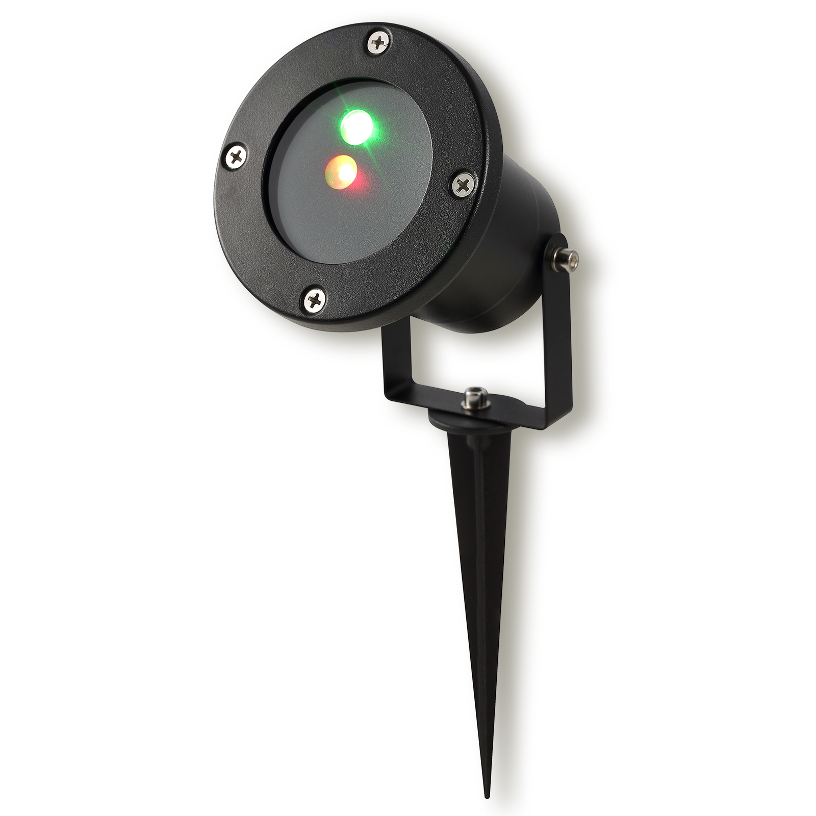 LAMPURA Laserprojektor-Erdspieß - schwarz - mit Fernbedienung