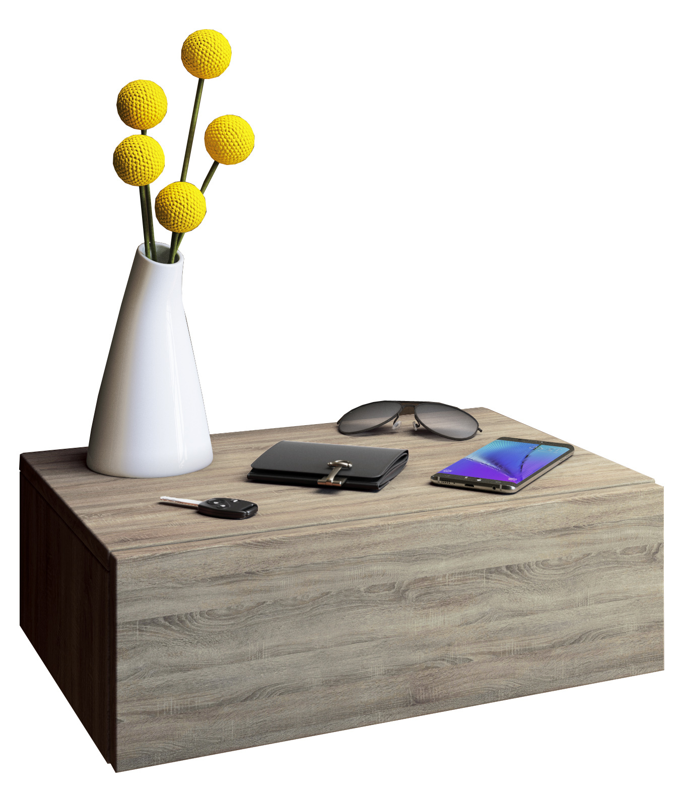 Hänge-Kommode BLADO 1 - Sonoma Eiche - 46 cm