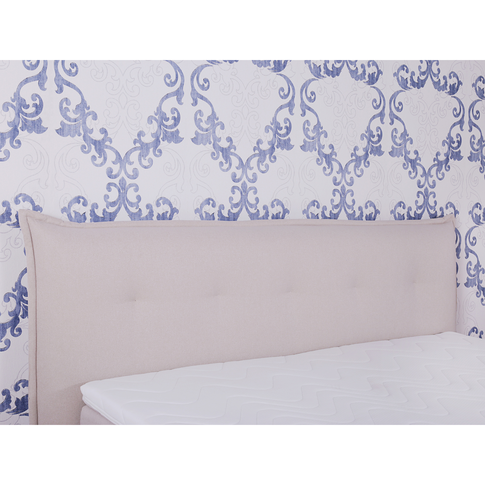 Boxspringbett - beige - H2/H3 - 180x200 cm