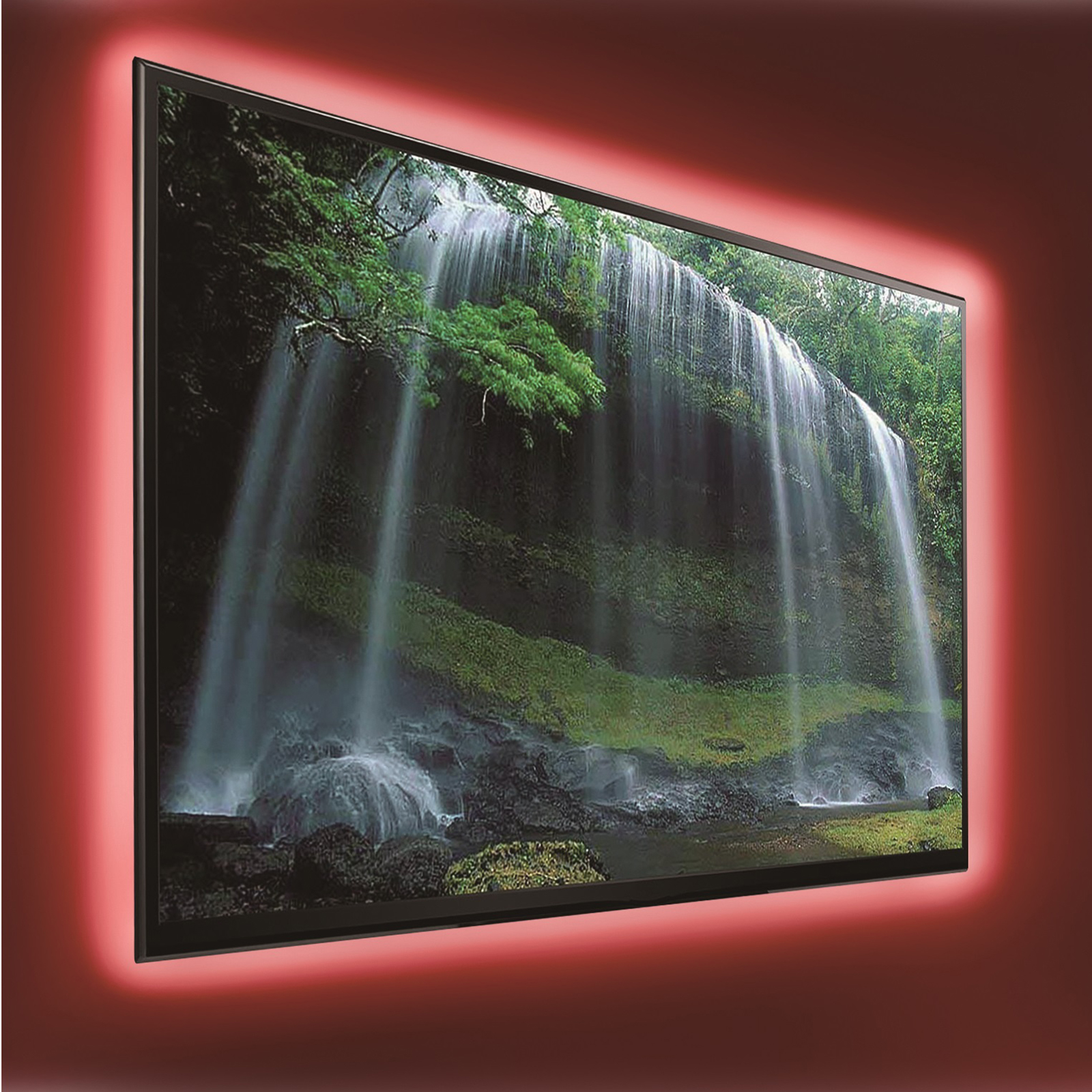 LAMPURA LED-RGB-TV-Beleuchtung - 4 Stripes - dimmbar