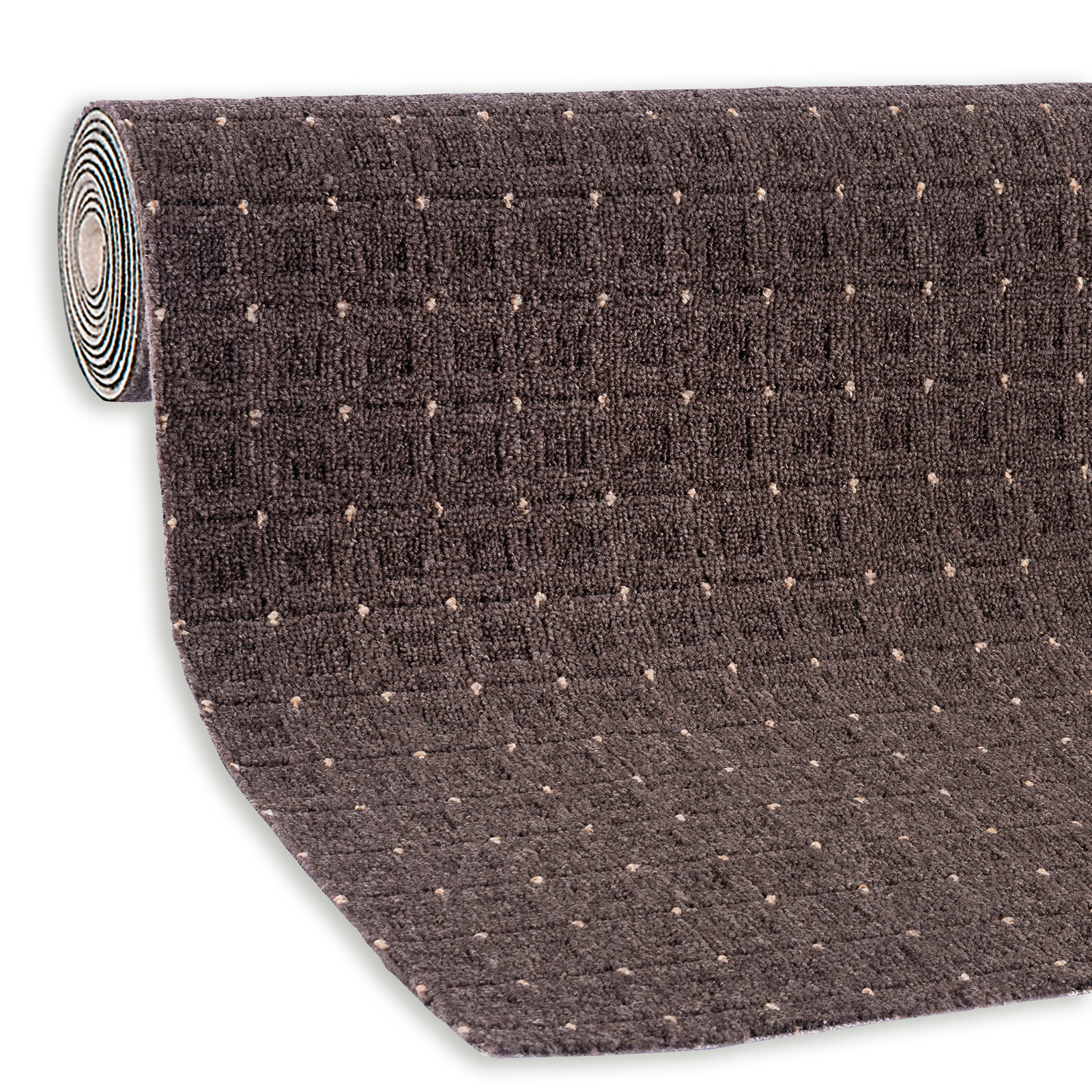 Teppichboden - braun - 4 Meter breit